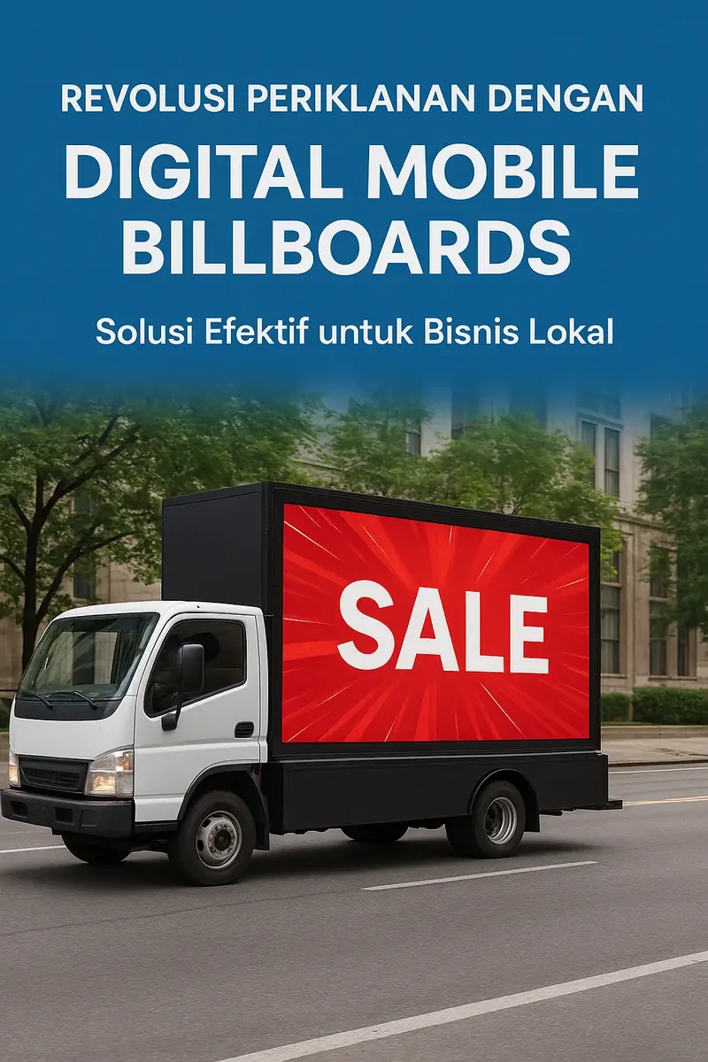 Digital Mobile Billboards Solusi Iklan Efektif untuk Bisnis Lokal
